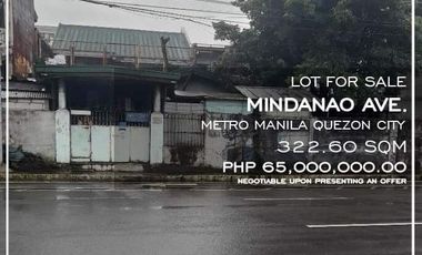 Mindanao Avenue | Prime Residential Lot with Old House For Sale in Project 6, Quezon City