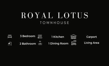 Hunian Royal Lotus Townhouse, Selatan Stadion Maguwoharjo, Harga Kompetitif