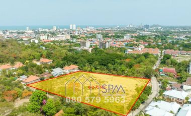 Huahin Land for sale, location Huahin town Soi 88, Land area 13,103.6 sqm (6 Rai-2 Ngan-75.9 sqwah), price 10,000 Baht per sqm.