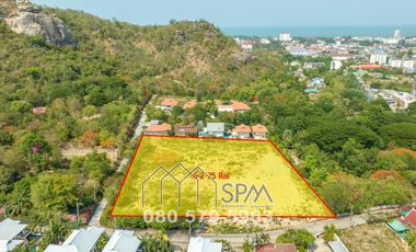 Huahin Land for sale, location Huahin town Soi 88, Land area 13,103.6 sqm (6 Rai-2 Ngan-75.9 sqwah), price 10,000 Baht per sqm.
