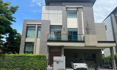 For sale/rent 3-story detached house, The Gentry Sukhumvit type A Manhattan project (model house) Full furnish/28-HH-66119