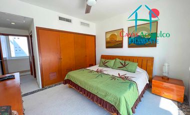 Casa en renta vacacional con terraza, jardín y alberca con vista al campo de golf de Mayan