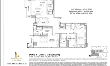 3 Bedroom Condo For Sale at Westin Manila Sonata Place in San Miguel Avenue Ortigas
