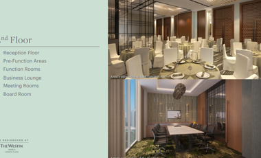 3 Bedroom Condo For Sale at Westin Manila Sonata Place in San Miguel Avenue Ortigas