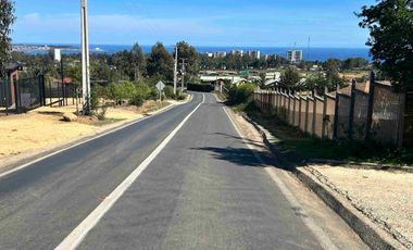 Parcelas con vista asegurada al Mar, red de agua y luz a solo 2 km del camino costero