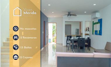 Townhouse en renta en San Ramón, al norte de Mérida