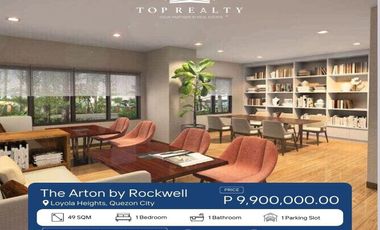 Condo for Sale in Rockwell at Arton Tower Brand New 1 Bedroom 1BR