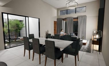 CASA EN VENTA DE UN SOLO NIVEL CON ALBERCA Y JARDÍN PRIVADO EN YAUTEPEC.