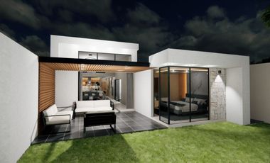 CASA EN VENTA DE UN SOLO NIVEL CON ALBERCA Y JARDÍN PRIVADO EN YAUTEPEC.