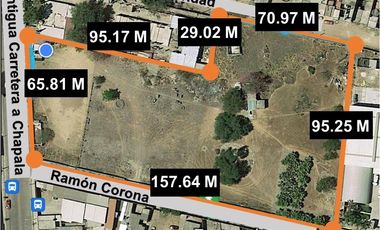 Terreno en Venta Antigua Carr. a Chapala Las Juntas