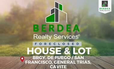 Residential House & Lot For Sale in General Trias, Cavite