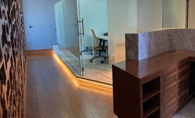 Oficina en Venta y Renta Downtown Santa Fe, AMUEBLADA única en su estilo NEGOCIABLE