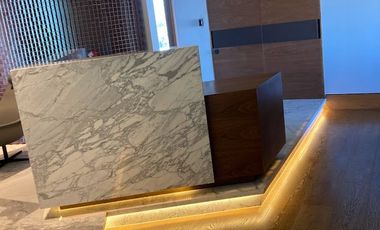 Oficina en Venta y Renta Downtown Santa Fe, AMUEBLADA única en su estilo NEGOCIABLE