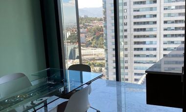 Oficina en Venta y Renta Downtown Santa Fe, AMUEBLADA única en su estilo NEGOCIABLE