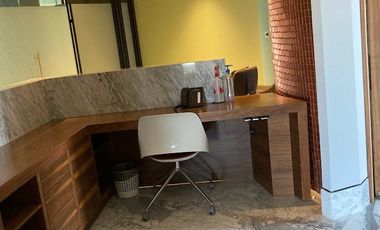 Oficina en Venta y Renta Downtown Santa Fe, AMUEBLADA única en su estilo NEGOCIABLE