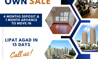 1BR paseo de roces1br RFO Condominium unit in Makati City rent to own