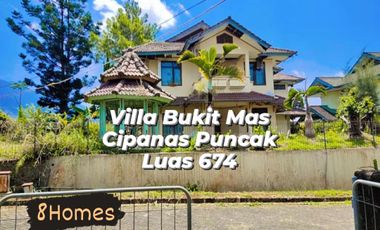 Villa Luas 674 Hitung Tanah Bukit Mas Cipanas Puncak