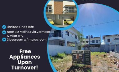 House for sale in Bacoor Cavite, Only 10% downpayment, Few units left, near SM Molino, Vermosa, Evia mall and Villar city
