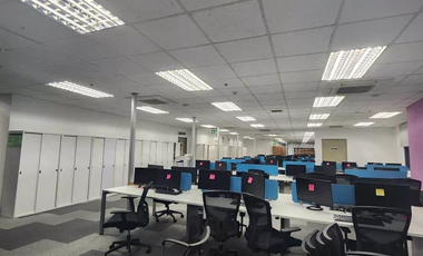 Office Space Rent Lease Fully Furnished BPO Ortigas Center 1500 sqm