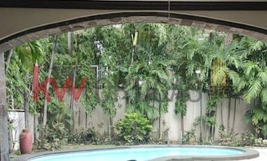House with Pool for Sale in Greenmeadows Subdivision, Quezon City