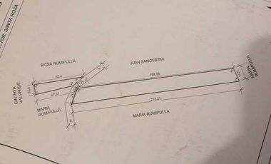 Oportunidad, terreno en venta 4.250m2 entre Zhucay y Tarqui $54.000dlrs.