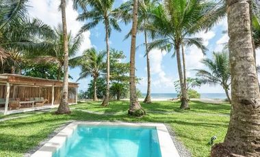 Siargao Island Income Generating White Sand Beach Front Resort/Hotel/Airbnb Property With Swimming Pool