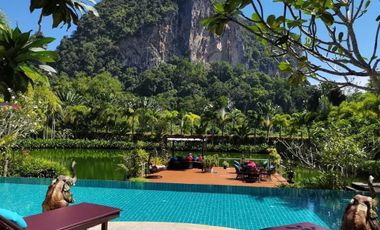 5 beds luxury pool villa with incredible lake and mountain view for sale in Ao Nang, Krabi
