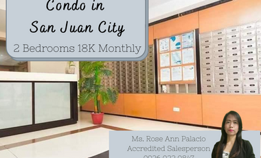 Condo for Sale 18K Monthly Ready for Occupancy near Greenhills