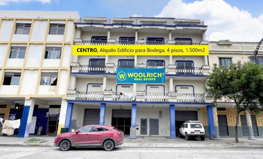 Alquiler  Edificio Para Bodega 4 Pisos Gallegos Lara y 10 Agosto 1500 m²,guayaquil