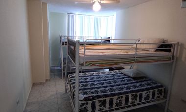 ✅ VENTA DE HERMOSO DEPARTAMENTO CON VISTA ESPECTACULAR TRES DORMITORIOS - QUINTO PISO. (TONSUPA) $65,000.oo