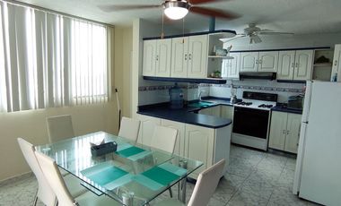 ✅ VENTA DE HERMOSO DEPARTAMENTO CON VISTA ESPECTACULAR TRES DORMITORIOS - QUINTO PISO. (TONSUPA) $65,000.oo