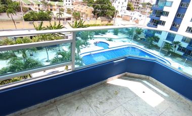 ✅ VENTA DE HERMOSO DEPARTAMENTO CON VISTA ESPECTACULAR TRES DORMITORIOS - QUINTO PISO. (TONSUPA) $65,000.oo