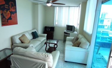 ✅ VENTA DE HERMOSO DEPARTAMENTO CON VISTA ESPECTACULAR TRES DORMITORIOS - QUINTO PISO. (TONSUPA) $65,000.oo