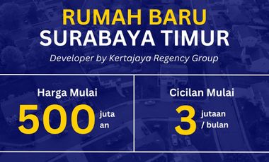 Rumah Baru 500jutaan by Kertajaya Regency Belakang Nirwana Eksekutif dkt Baruk Medokan MERR Pandugo Semanggi Rungkut