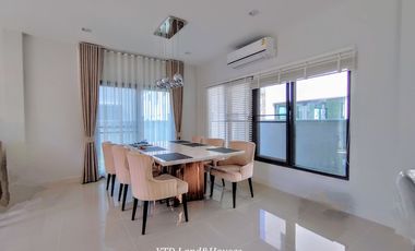 For sale/rent , 2-story semi-detached house, in the Grand Pleno Sukhumvit-Bangna.