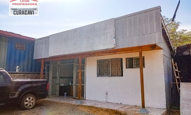 León Propiedades vende 3 locales comerciales en Avenida principal, Curacavi