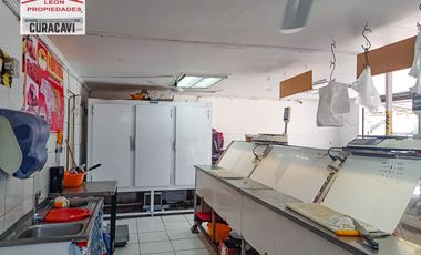 León Propiedades vende 3 locales comerciales en Avenida principal, Curacavi
