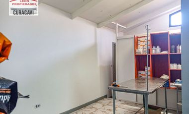 León Propiedades vende 3 locales comerciales en Avenida principal, Curacavi
