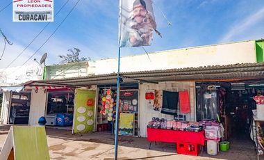 León Propiedades vende 3 locales comerciales en Avenida principal, Curacavi