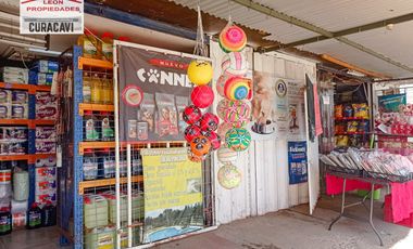 León Propiedades vende 3 locales comerciales en Avenida principal, Curacavi