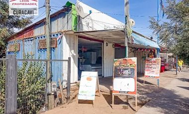 León Propiedades vende 3 locales comerciales en Avenida principal, Curacavi