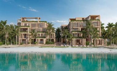 Espectacular villas con penthouse privado frente al mar