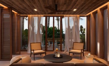 Espectacular villas con penthouse privado frente al mar