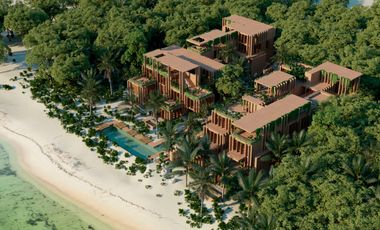 Espectacular villas con penthouse privado frente al mar