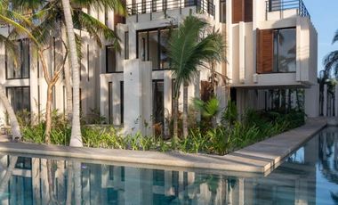 Espectacular villas con penthouse privado frente al mar