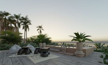 Espectacular villas con penthouse privado frente al mar