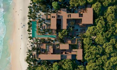 Espectacular villas con penthouse privado frente al mar