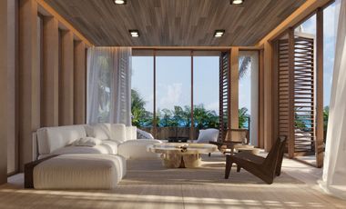 Espectacular villas con penthouse privado frente al mar