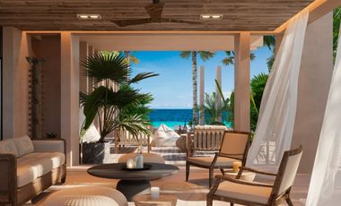 Espectacular villas con penthouse privado frente al mar