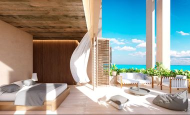 Espectacular villas con penthouse privado frente al mar